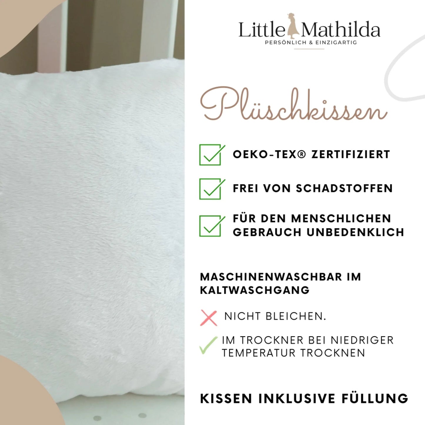 Personalisiertes Geburtsposter mit Elefant, Luftballon und Geburtsdaten Little Mathilda Little Mathilda Poster