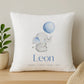 Personalisiertes Geburtsposter mit Elefant, Luftballon und Geburtsdaten Little Mathilda Little Mathilda Poster