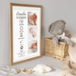 Personalisiertes Geburtsposter mit Fotos Personalisiertes Geburtsposter mit Fotos– inkl. Namen & Geburtsdaten Little Mathilda Little Mathilda Poster