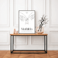 Personalisiertes Geburtsposter mit Namen & Geburtsdaten – optional mit originalem Geburtsband Little Mathilda Little Mathilda Poster