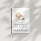 Personalisiertes Geburtsposter mit Namen & Geburtsdaten - „Willkommen auf der Welt“ Little Mathilda Little Mathilda Poster