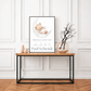 Personalisiertes Geburtsposter mit Namen & Geburtsdaten - „Willkommen auf der Welt“ Little Mathilda Little Mathilda Poster