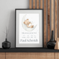 Personalisiertes Namensposter zur Geburt – stilvolles Baby Poster für Mädchen und Jungen