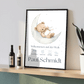 Personalisiertes Geburtsposter mit Namen & Geburtsdaten - „Willkommen auf der Welt“ Little Mathilda Little Mathilda Poster