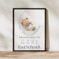 Personalisiertes Geburtsposter mit Namen & Geburtsdaten - „Willkommen auf der Welt“ Little Mathilda Little Mathilda Poster