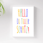 Personalisiertes Geburtsposter mit Wunschtext - buntes Poster zur Geburt fürs Babyzimmer Little Mathilda Little Mathilda Poster