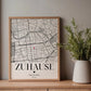 Personalisiertes Geschenk zum Einzug: Zuhause Poster mit Koordinaten Little Mathilda Little Mathilda Poster