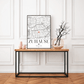 Personalisiertes Geschenk zum Einzug: Zuhause Poster mit Koordinaten Little Mathilda Little Mathilda Poster