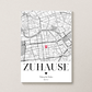Personalisiertes Geschenk zum Einzug: Zuhause Poster mit Koordinaten Little Mathilda Little Mathilda Poster