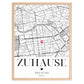Personalisiertes Geschenk zum Einzug: Zuhause Poster mit Koordinaten Little Mathilda Little Mathilda Poster