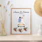 Personalisiertes Hochzeitsposter als Geldgeschenk Little Mathilda Little Mathilda Poster
