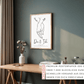 Personalisiertes Hochzeitsposter: Hand in Hand - Du & Ich Little Mathilda Little Mathilda Poster