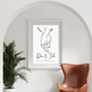 Personalisiertes Hochzeitsposter: Hand in Hand - Du & Ich Little Mathilda Little Mathilda Poster