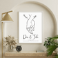 Personalisiertes Hochzeitsposter: Hand in Hand - Du & Ich Little Mathilda Little Mathilda Poster