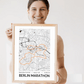 Personalisiertes Marathonposter mit Name & Zeit Little Mathilda Little Mathilda Poster