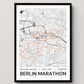 Personalisiertes Marathonposter mit Name & Zeit Little Mathilda Little Mathilda Poster