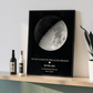 Personalisiertes Mondphasen - Poster – Der Mond in der Nacht, in der alles begann Little Mathilda Little Mathilda Poster