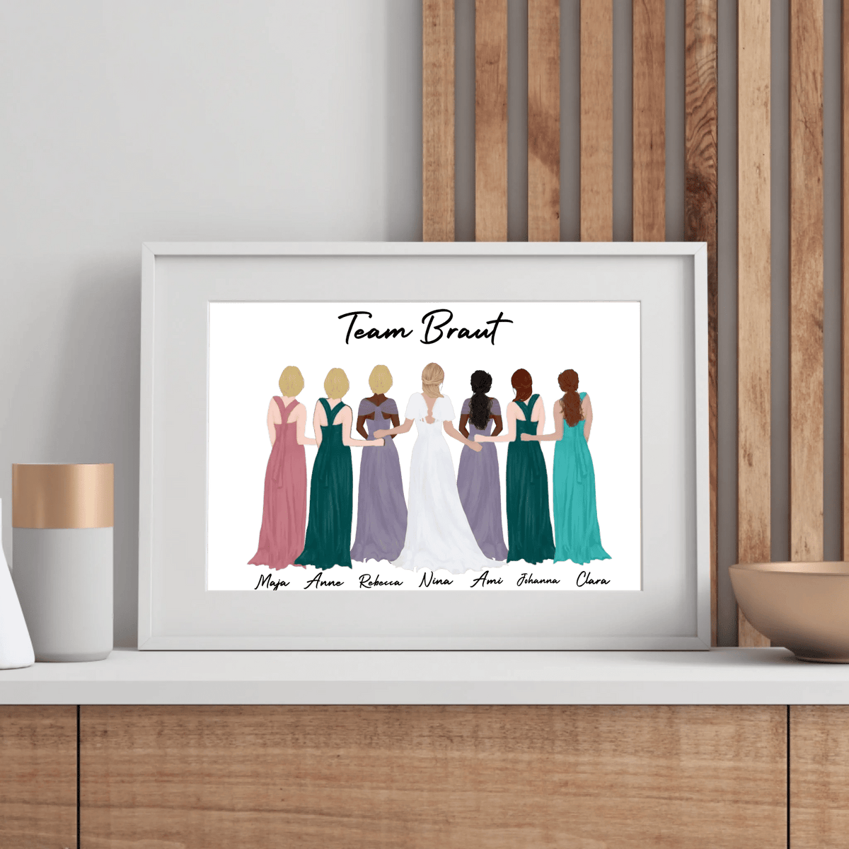 Personalisiertes Poster: Bachelorette Little Mathilda Little Mathilda Poster