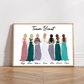 Personalisiertes Poster: Bachelorette Little Mathilda Little Mathilda Poster
