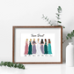 Personalisiertes Poster: Bachelorette Little Mathilda Little Mathilda Poster