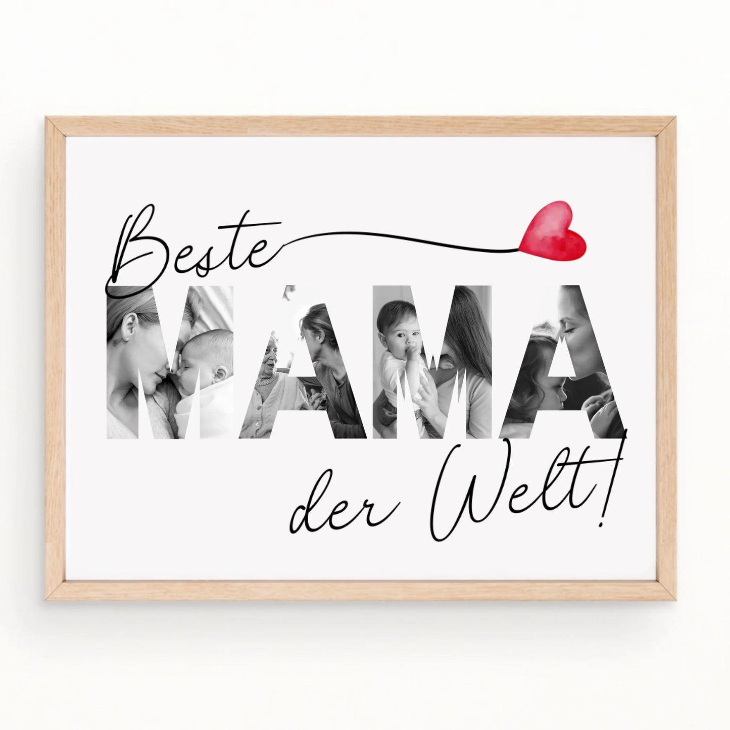 Personalisiertes Poster: Beste Mama der Welt! Little Mathilda Little Mathilda Poster