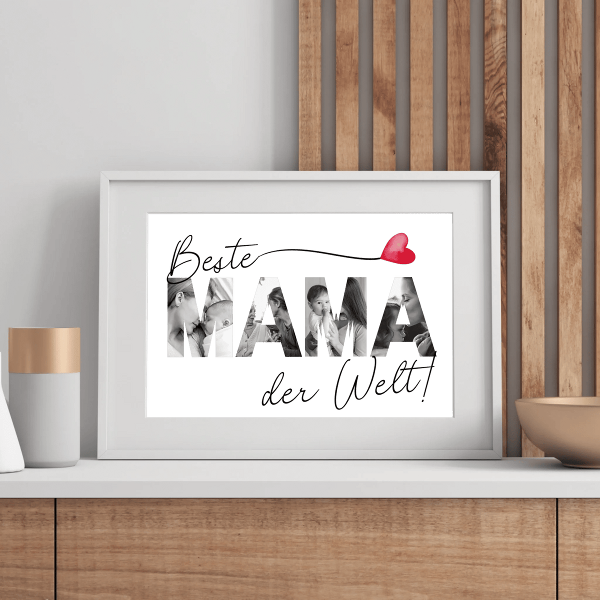 Personalisiertes Poster: Beste Mama der Welt! Little Mathilda Little Mathilda Poster