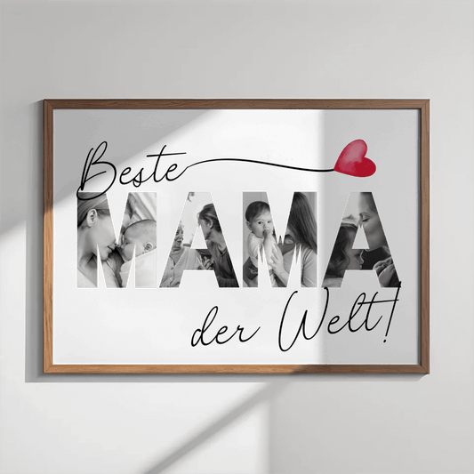 Personalisiertes Poster: Beste Mama der Welt! Little Mathilda Little Mathilda Poster