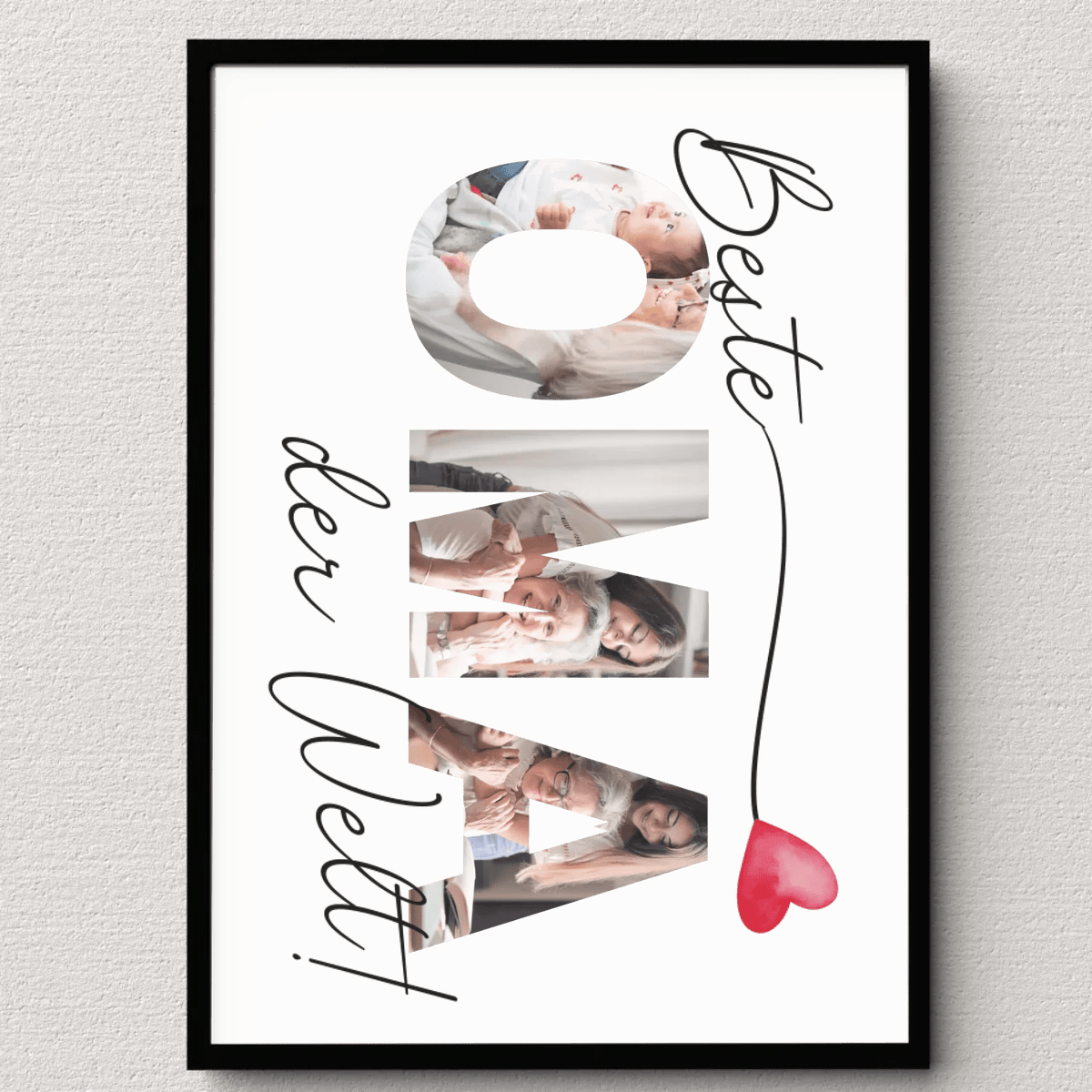 Personalisiertes Poster: Beste Oma der Welt! Little Mathilda Little Mathilda Poster