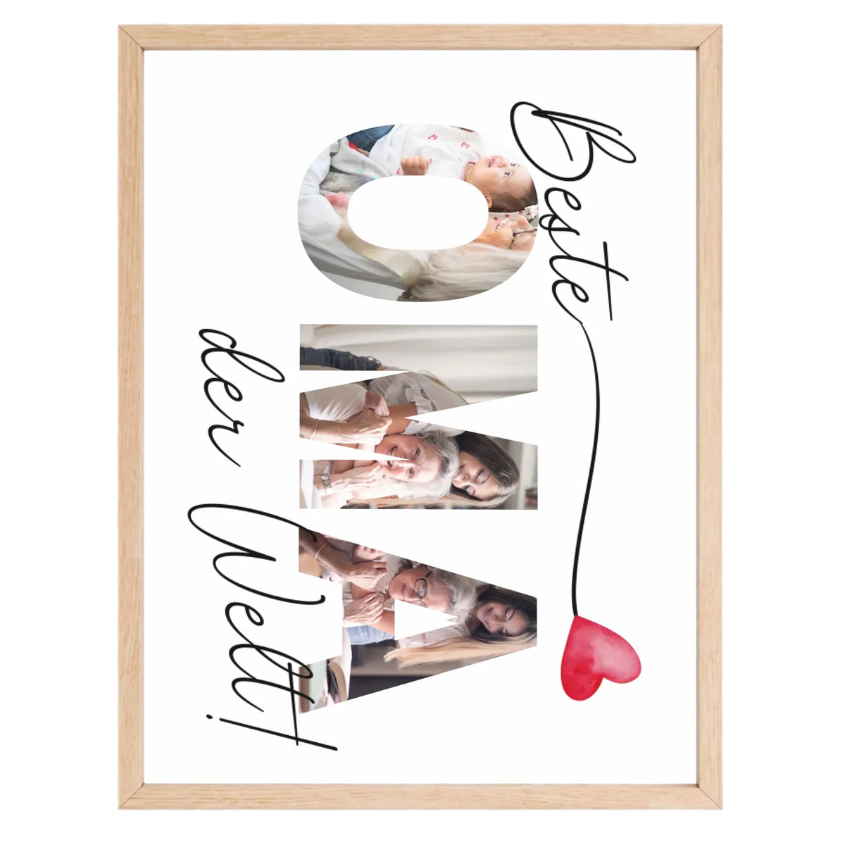 Personalisiertes Poster: Beste Oma der Welt! Little Mathilda Little Mathilda Poster