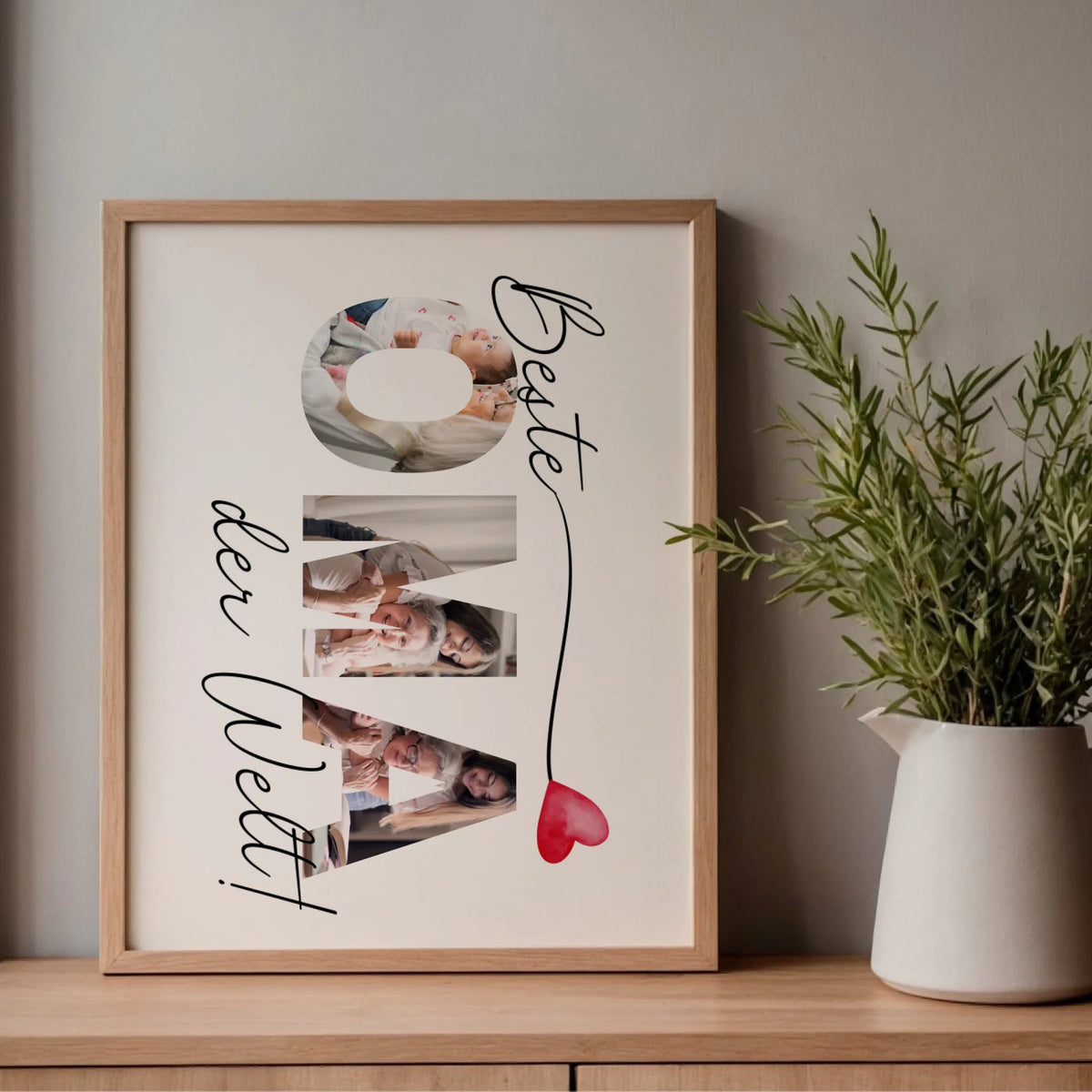 Personalisiertes Poster: Beste Oma der Welt! Little Mathilda Little Mathilda Poster