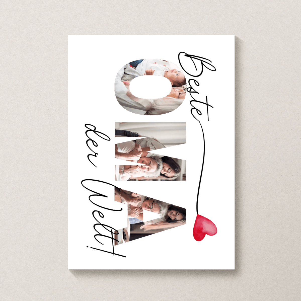 Personalisiertes Poster: Beste Oma der Welt! Little Mathilda Little Mathilda Poster