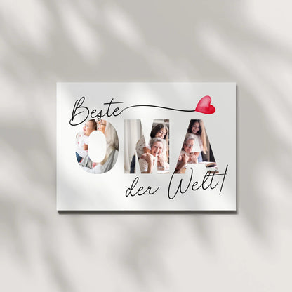 Personalisiertes Poster: Beste Oma der Welt! Little Mathilda Little Mathilda Poster