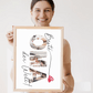 Personalisiertes Poster: Beste Oma der Welt! Little Mathilda Little Mathilda Poster