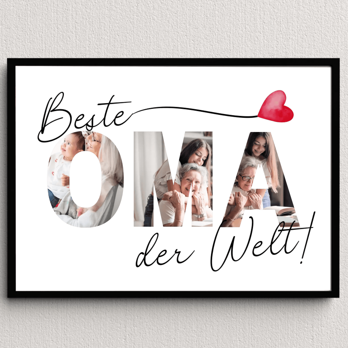 Personalisiertes Poster: Beste Oma der Welt! Little Mathilda Little Mathilda Poster
