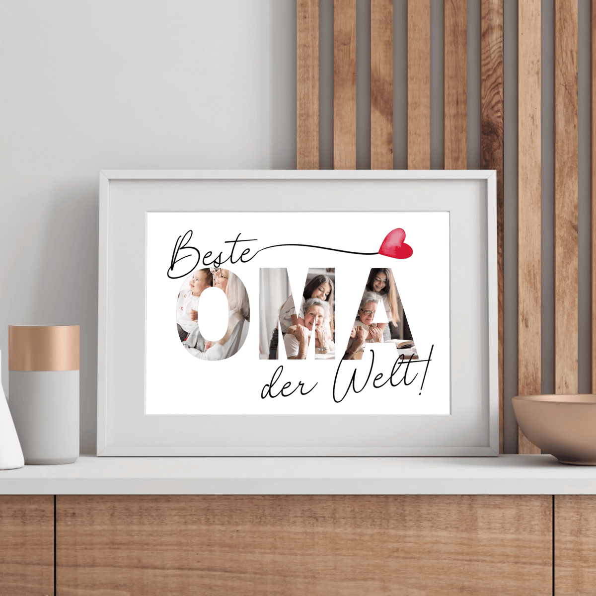 Personalisiertes Poster: Beste Oma der Welt! Little Mathilda Little Mathilda Poster
