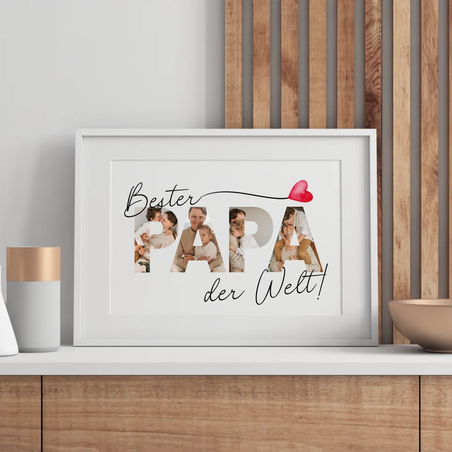 Personalisiertes Poster: Bester Papa der Welt! Little Mathilda Little Mathilda Poster