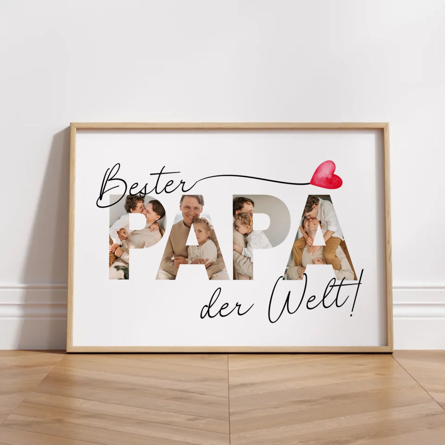 Personalisiertes Poster: Bester Papa der Welt! Little Mathilda Little Mathilda Poster