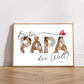 Personalisiertes Poster: Bester Papa der Welt! Little Mathilda Little Mathilda Poster