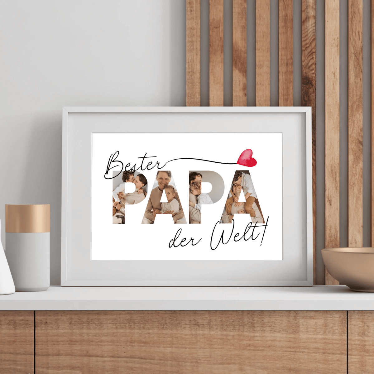 Personalisiertes Poster: Bester Papa der Welt! Little Mathilda Little Mathilda Poster