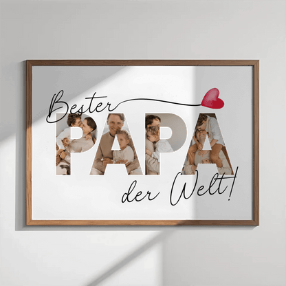 Personalisiertes Poster: Bester Papa der Welt! Little Mathilda Little Mathilda Poster
