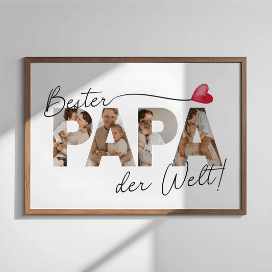 Personalisiertes Poster: Bester Papa der Welt! Little Mathilda Little Mathilda Poster