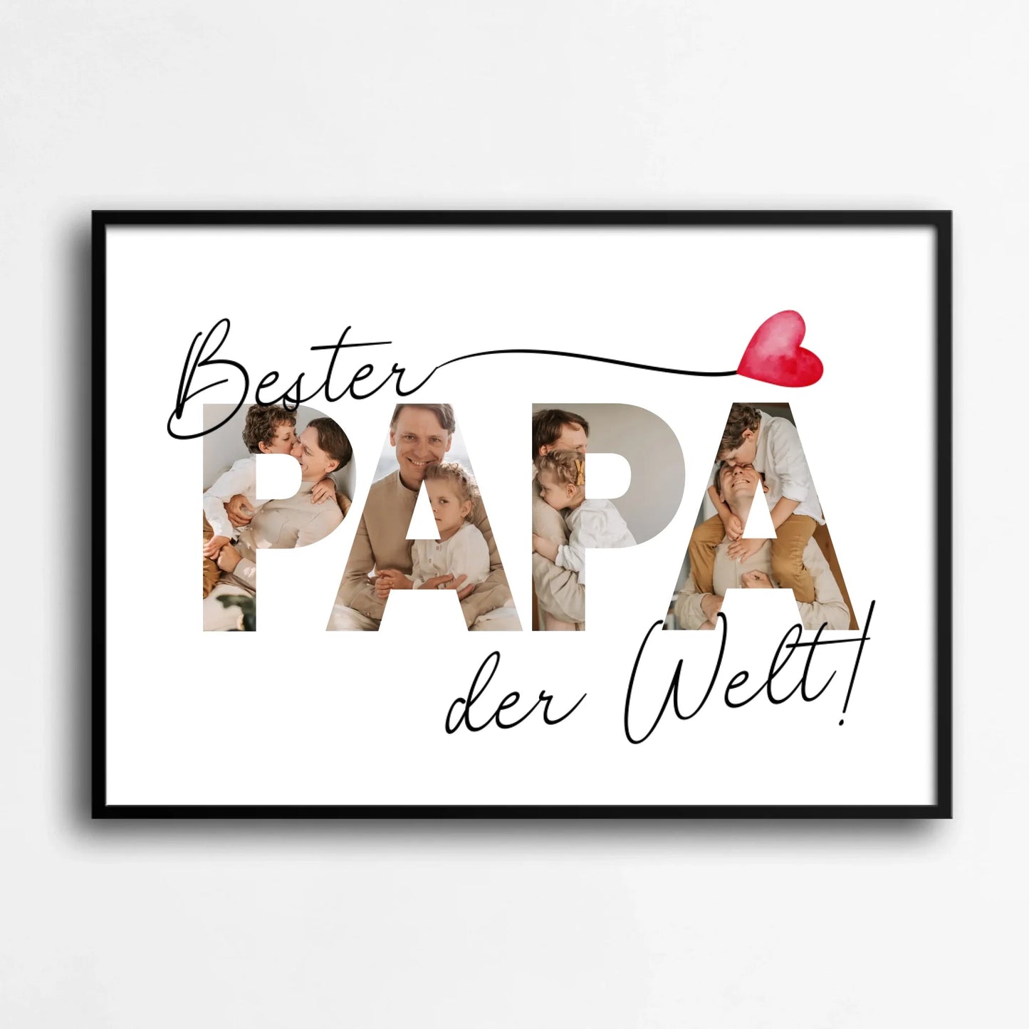 Personalisiertes Poster: Bester Papa der Welt! Little Mathilda Little Mathilda Poster