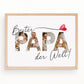 Personalisiertes Poster: Bester Papa der Welt! Little Mathilda Little Mathilda Poster