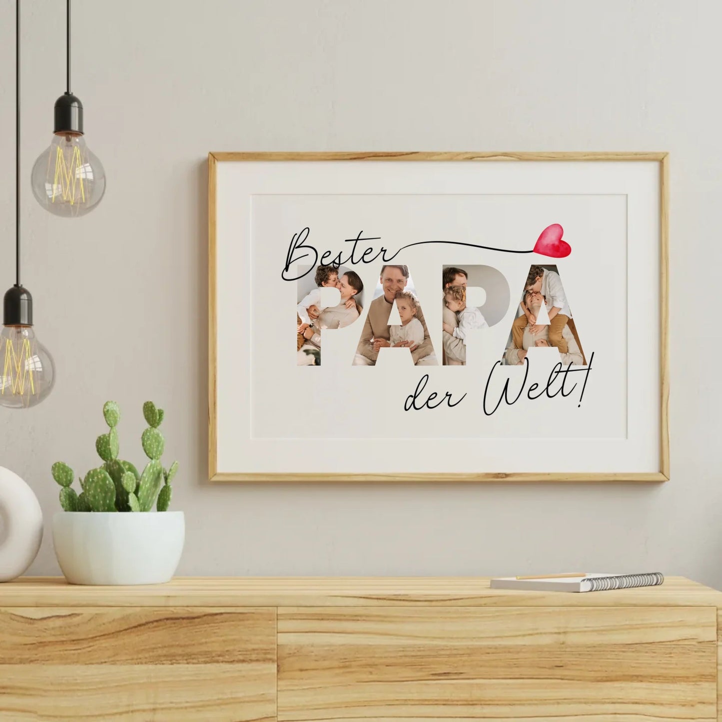 Personalisiertes Poster: Bester Papa der Welt! Little Mathilda Little Mathilda Poster
