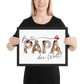 Personalisiertes Poster: Bester Papa der Welt! Little Mathilda Little Mathilda Poster
