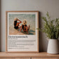 Personalisiertes Poster "Herzensmensch" Little Mathilda Little Mathilda Poster