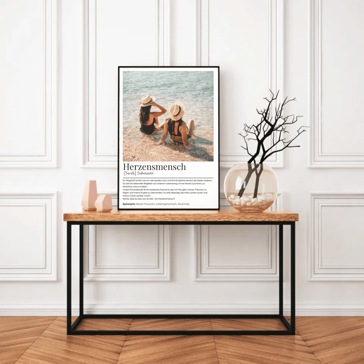 Personalisiertes Poster "Herzensmensch" Little Mathilda Little Mathilda Poster