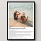 Personalisiertes Poster "Herzensmensch" Little Mathilda Little Mathilda Poster