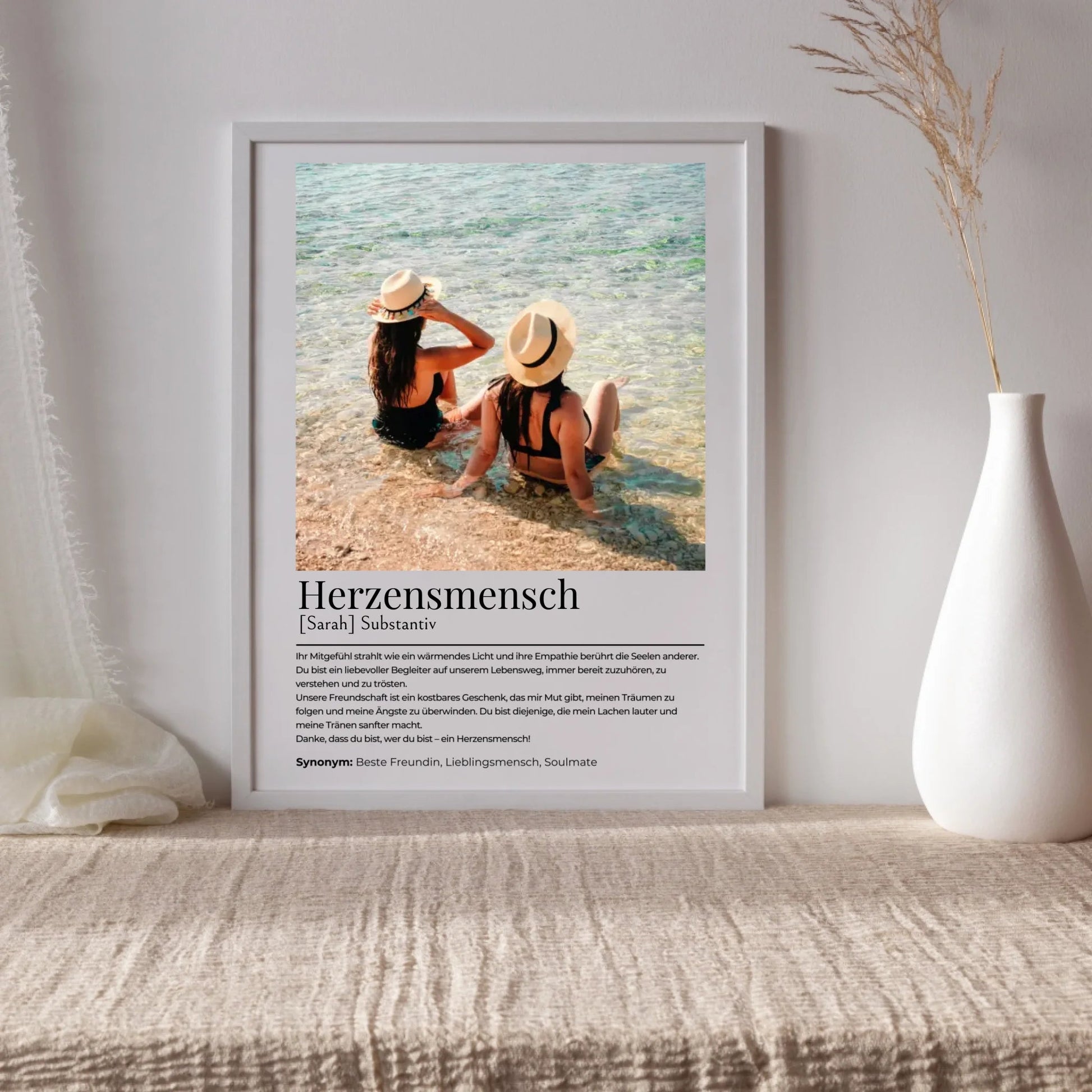 Personalisiertes Poster "Herzensmensch" Little Mathilda Little Mathilda Poster