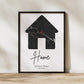 Personalisiertes Poster: Home | Geschenk zum Einzug mit Adresse Little Mathilda Little Mathilda Poster